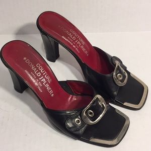 Donald J Pliner Couture Slingback shoe Black